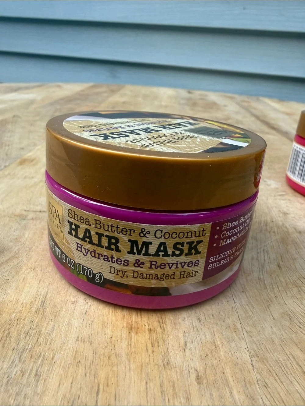 3-Papaya & Coconut Oil Hair Mask for Kids - Orange